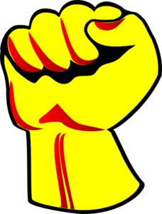 228x300 Fist Clip Art