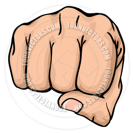 460x460 Fist Punching By Geoimages Toon Vectors Eps