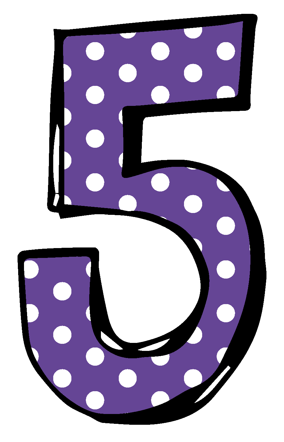 923x1436 Five Clipart Number 4