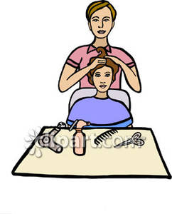 242x300 Fixing A Woman's Hair