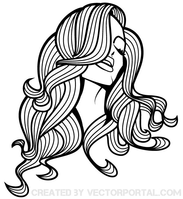 600x650 The Best Hair Vector Ideas Iconography In Art
