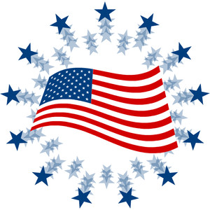 300x300 American Flag Clipart To Color 2 Wikiclipart