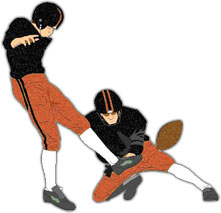 221x213 Animated Football Clipart