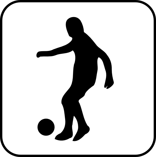 594x598 Football Clip Art