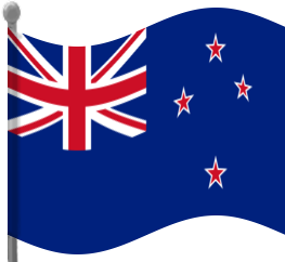263x242 New Zealand Flag Waving Clip Art Download