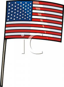 222x300 Flagpole Clipart
