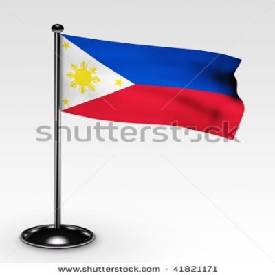 400x400 Philippine Flagpole In School Clipart