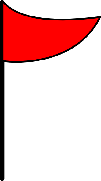 330x593 Red Flag Clip Art
