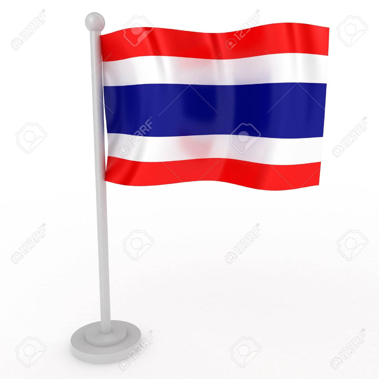 1300x1300 Thai Clipart Flag Pole