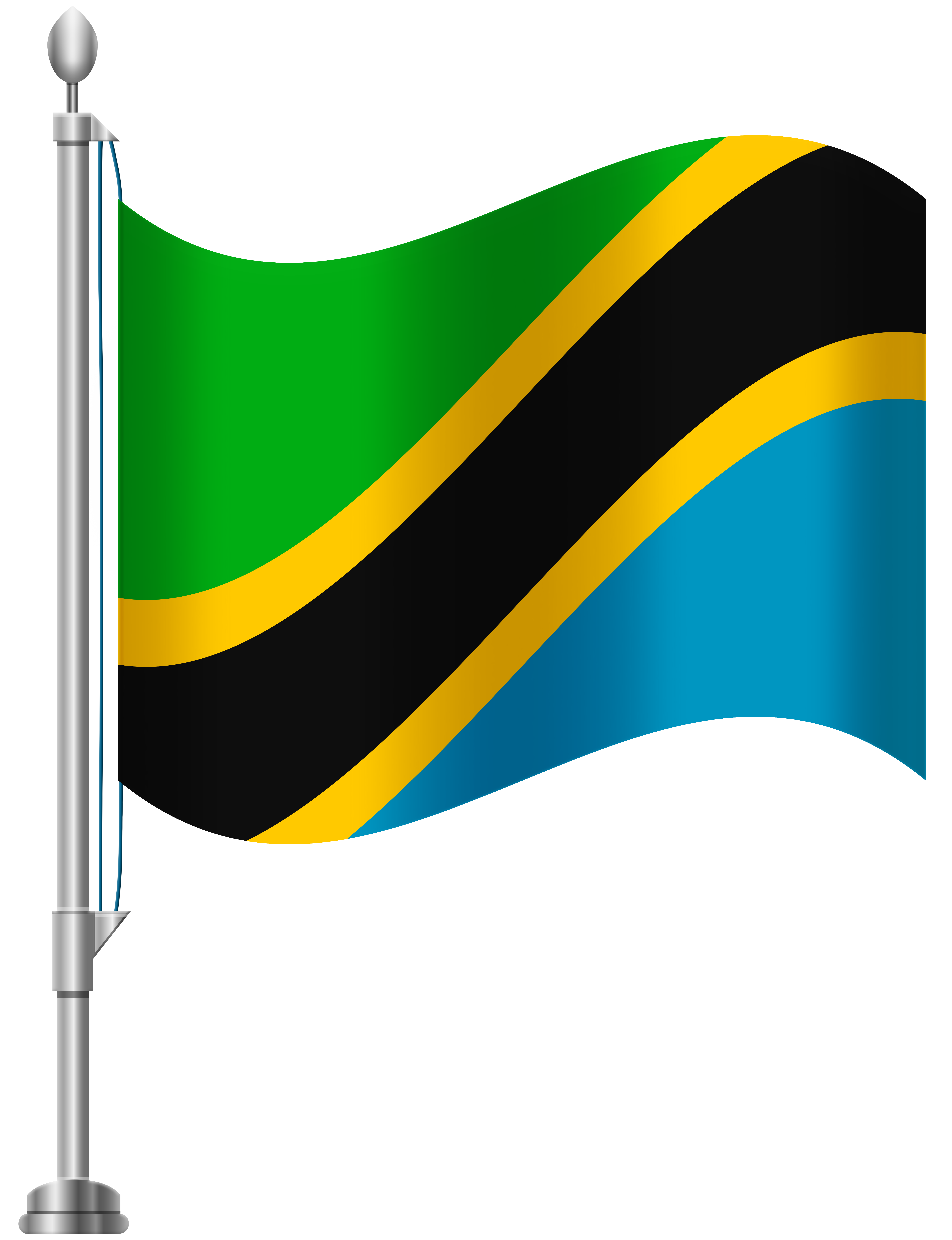 6141x8000 Tanzania Flag Png Clip Art