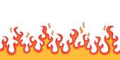 170x86 Flame Border Clipart
