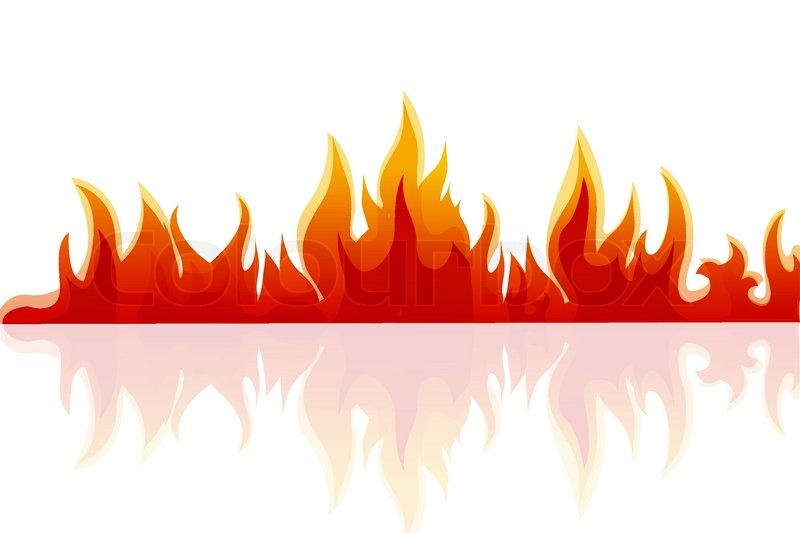 800x533 Flame Border Clipart