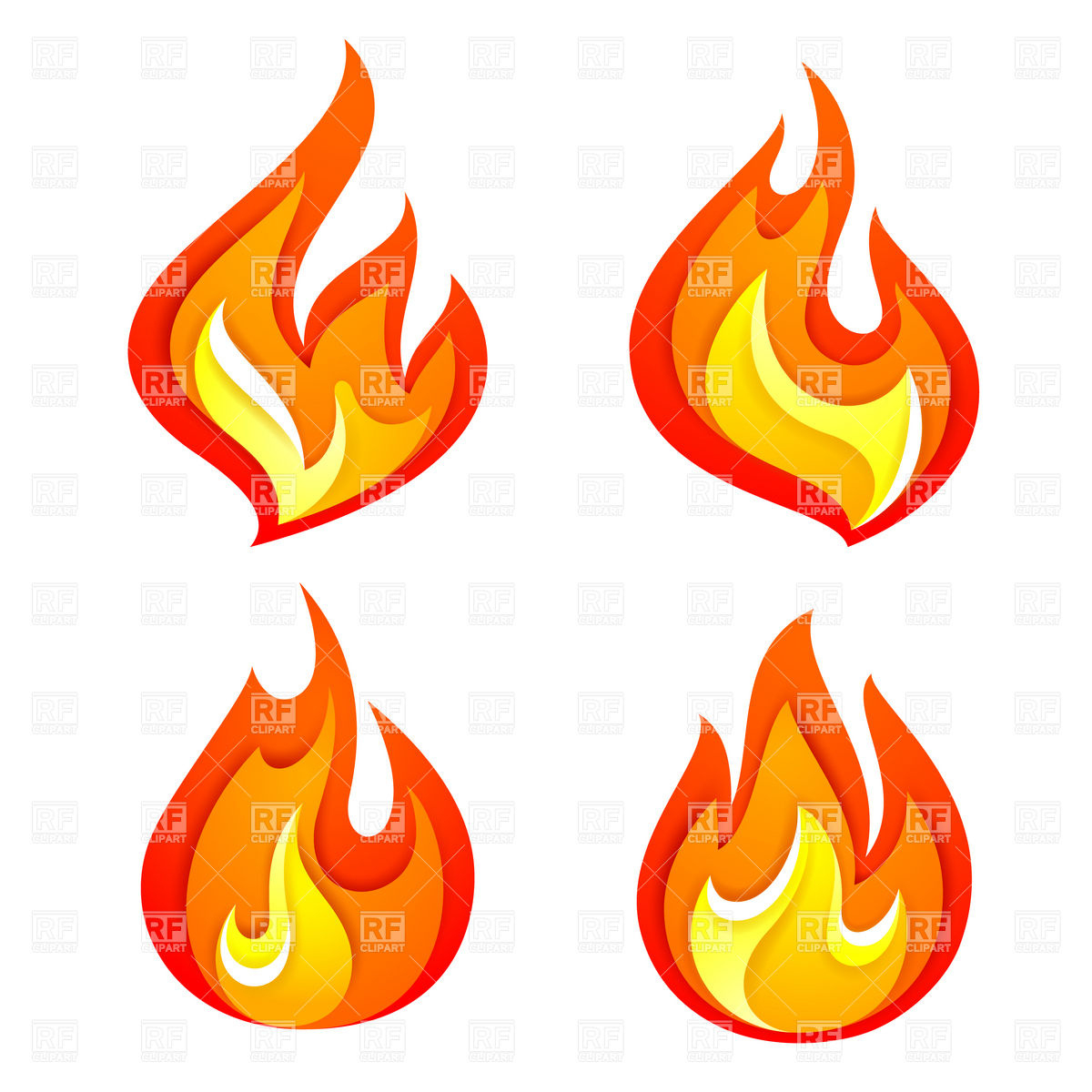1200x1200 Simple Drawing Of Fire Fire Flame Cartoon Clipart Panda