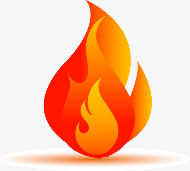 650x586 Cartoon Flame Vector Elements, Fire, Flame, Flames Png And Vector