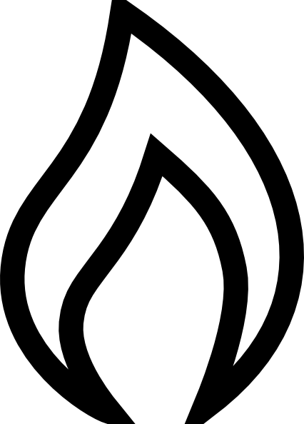 426x594 Flames Clipart Simple