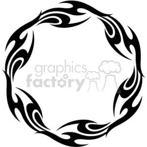 300x300 Royalty Free Round Flames 040 372757 Clip Art Images
