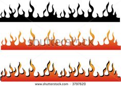 236x170 Fire Background Vector Template For Text Or Design Template
