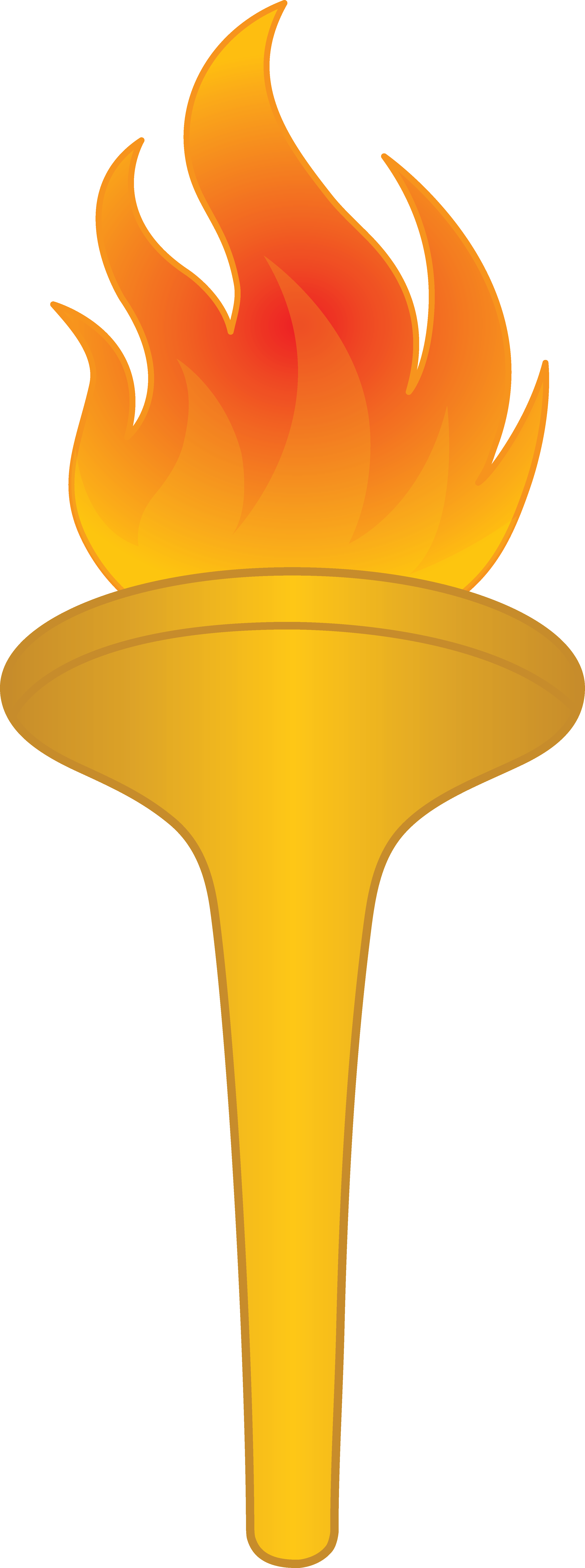 3227x8648 Olympic Flame Clip Art Cliparts
