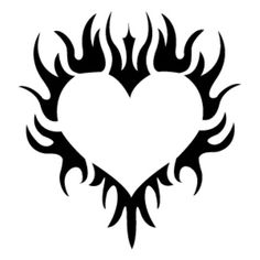 Flame Heart Tattoos | Free download on ClipArtMag