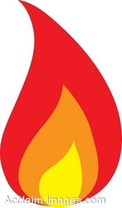 176x300 Flames Clipart Small