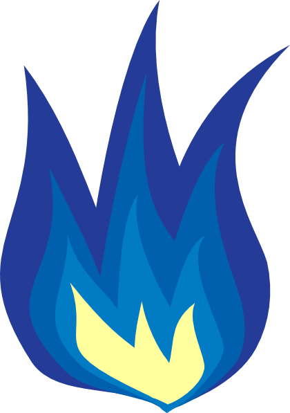 420x597 Blue Flame Png, Svg Clip Art For Web