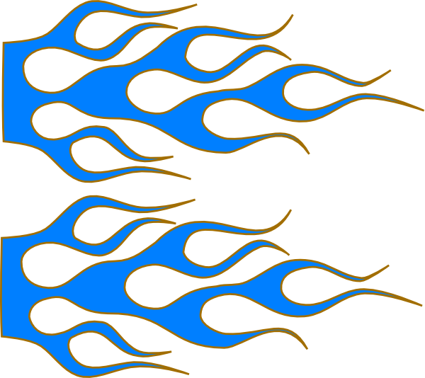 600x534 Racing Flame Clip Art
