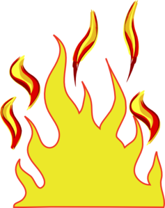 237x299 Flames Clip Art