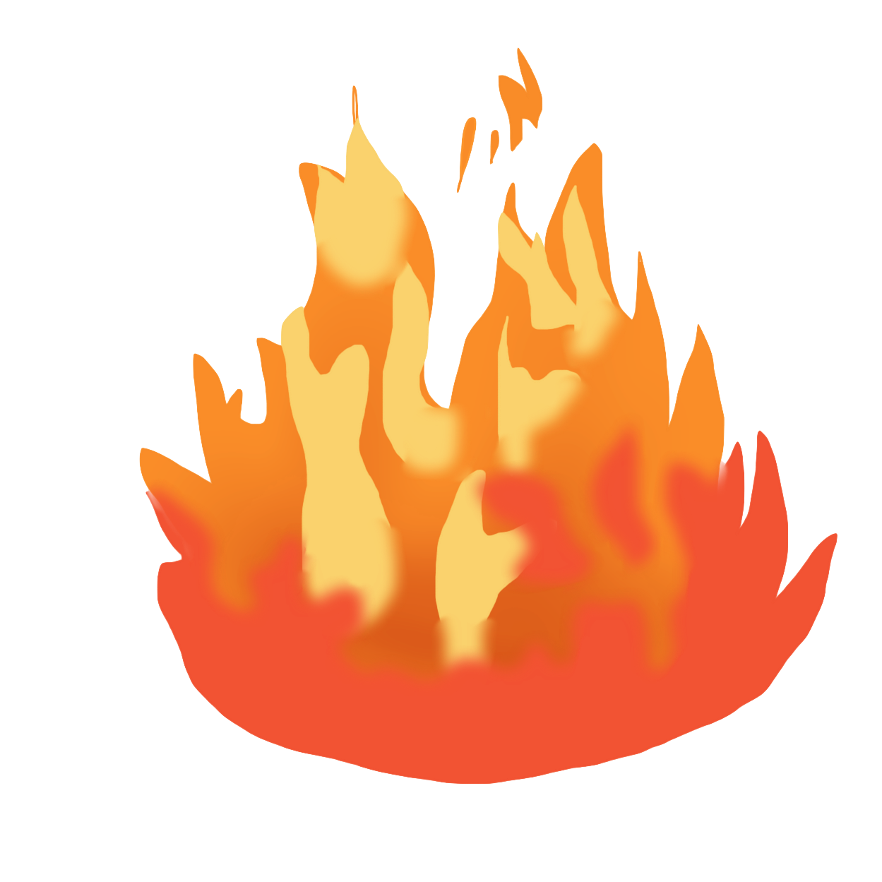 1249x1249 Flames Fire Clip Art
