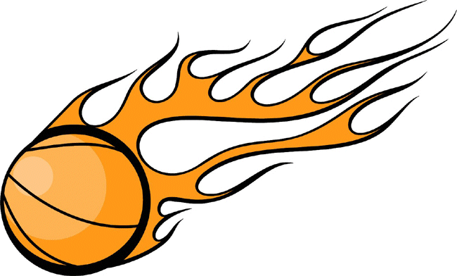 650x392 Flaming Basketball Clipart Many Interesting Cliparts