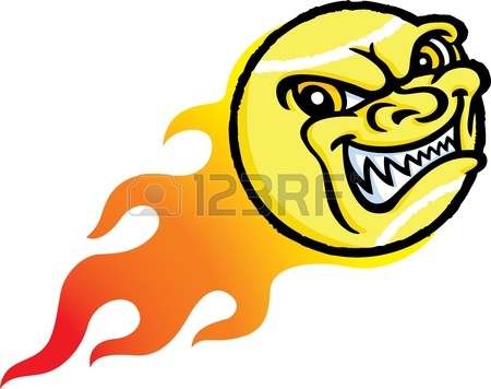 450x356 Flaming Basketball Royalty Free Cliparts, Vectors, And Stock