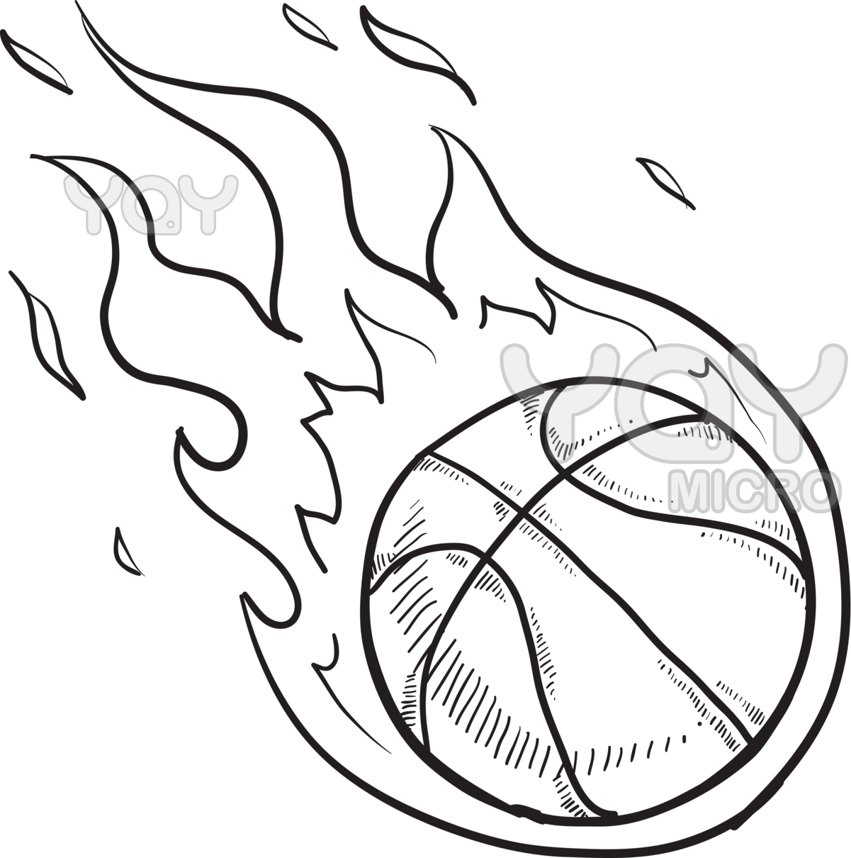 1201x1210 Basketball Coloring Page Pages Education Clip Art