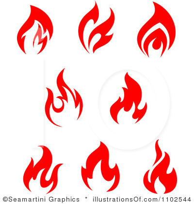400x420 Fire Flames Clipart Black And Clipart Panda