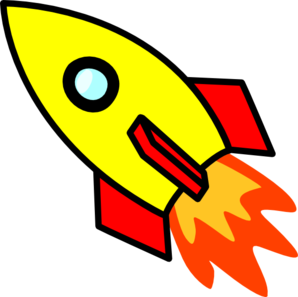 298x297 Flames Clipart Rocket
