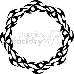 300x300 Royalty Free Round Flames 051 372790 Clip Art Images