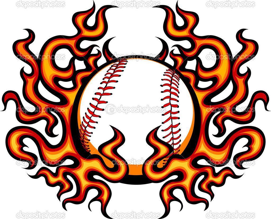 1024x828 Softball On Fire Clipart Amp Softball On Fire Clip Art Images