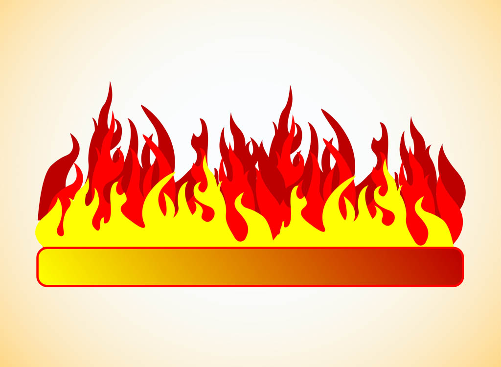 1024x750 Free Clipart Flames With White Background