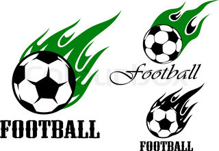 320x221 Mascot Cartoon Characters Angry Soccer Ball On A Background