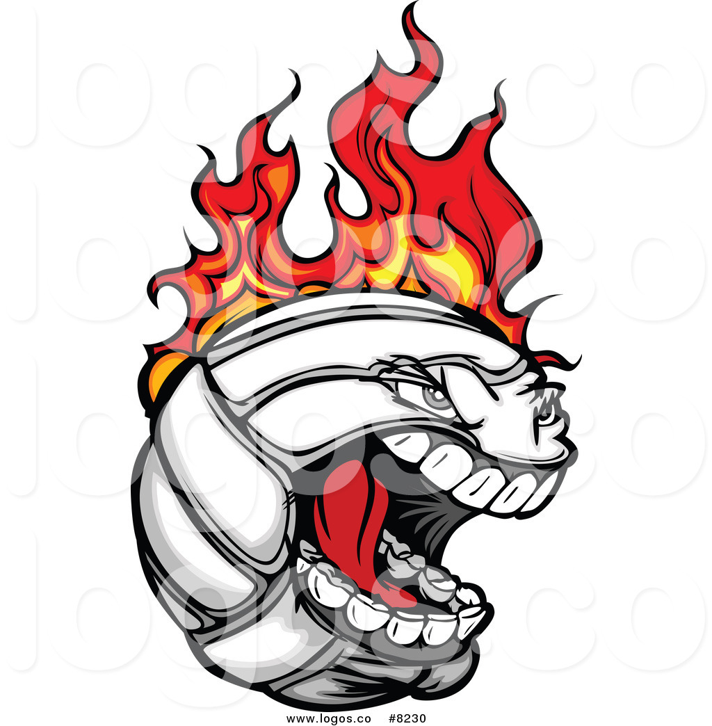 1024x1044 Royalty Free Clip Art Vector Logo Of A Screaming Vicious Flaming