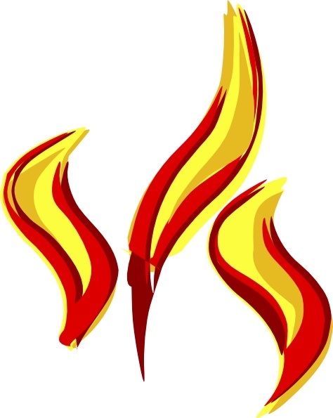 474x595 Volleyball With Shooting Flames Clip Art Free Vector Download