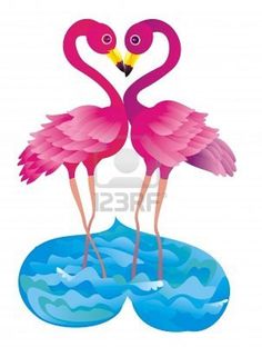 236x312 Pink Flamingo Outline Clip Art