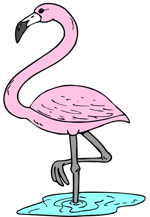 518x750 Clipart Flamingo Many Interesting Cliparts
