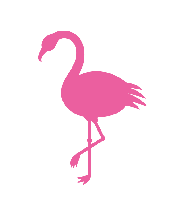 600x700 Flamingo Svg File
