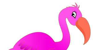 300x160 Flamingo Clipart Image Archives