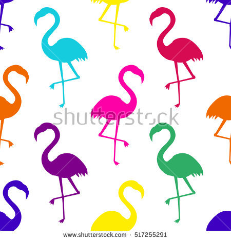 450x470 Flamingo Clipart Funky