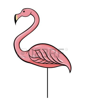 360x450 Pink Flamingos Clipart