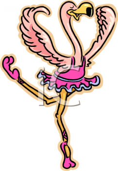 243x350 Royalty Free Flamingo Clip Art, Bird Clipart