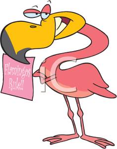 236x300 Boasting Flamingo Clipart Picture