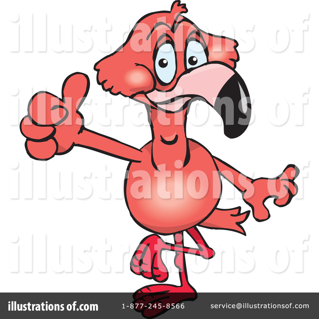 1024x1024 Flamingo Clipart