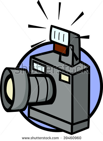 344x470 Drawn Camera Flash Clip Art
