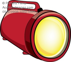 300x262 Art Illustration Of A Large Flashlight